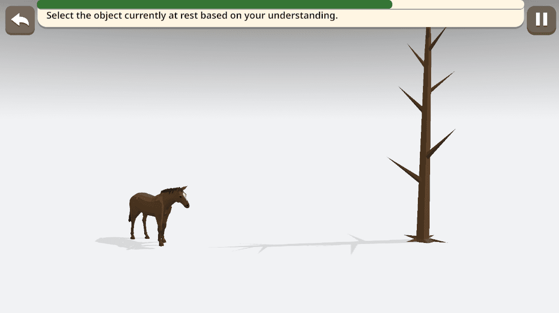 Explore a horse, tree and landscape in Aadoo’s 3D motion lesson